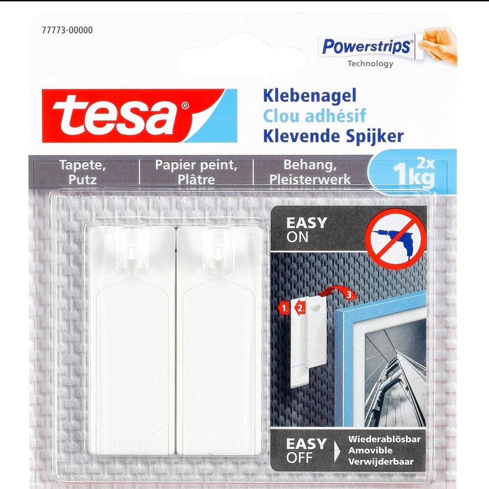 TESA 2 Adhesive Nail 1Kg For Wallpaper & Plaster