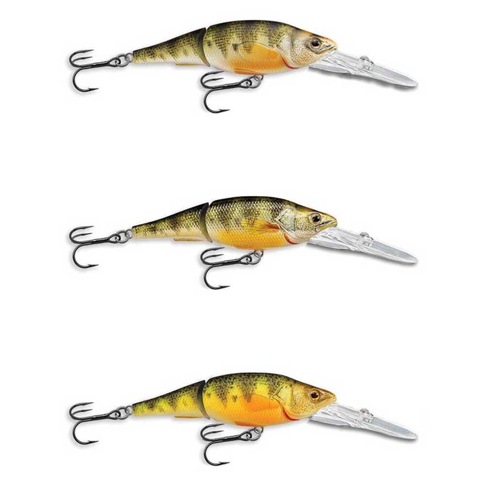 LIVE TARGET Yellow Perch Floating Jointed Minnow 98 mm 20g