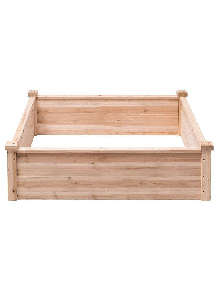 Slickblue wooden Square Garden Vegetable Flower Bed