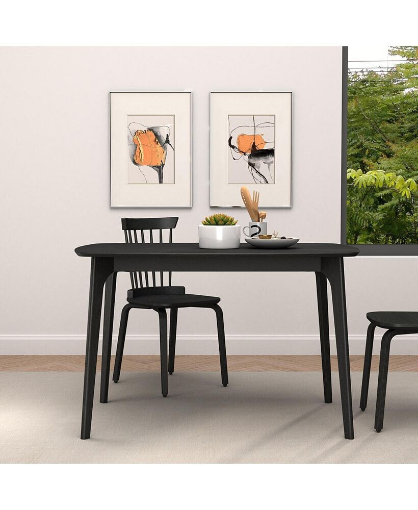 Simplie Fun solid Wood Dining Table - Timeless Elegance for Your Dining Space