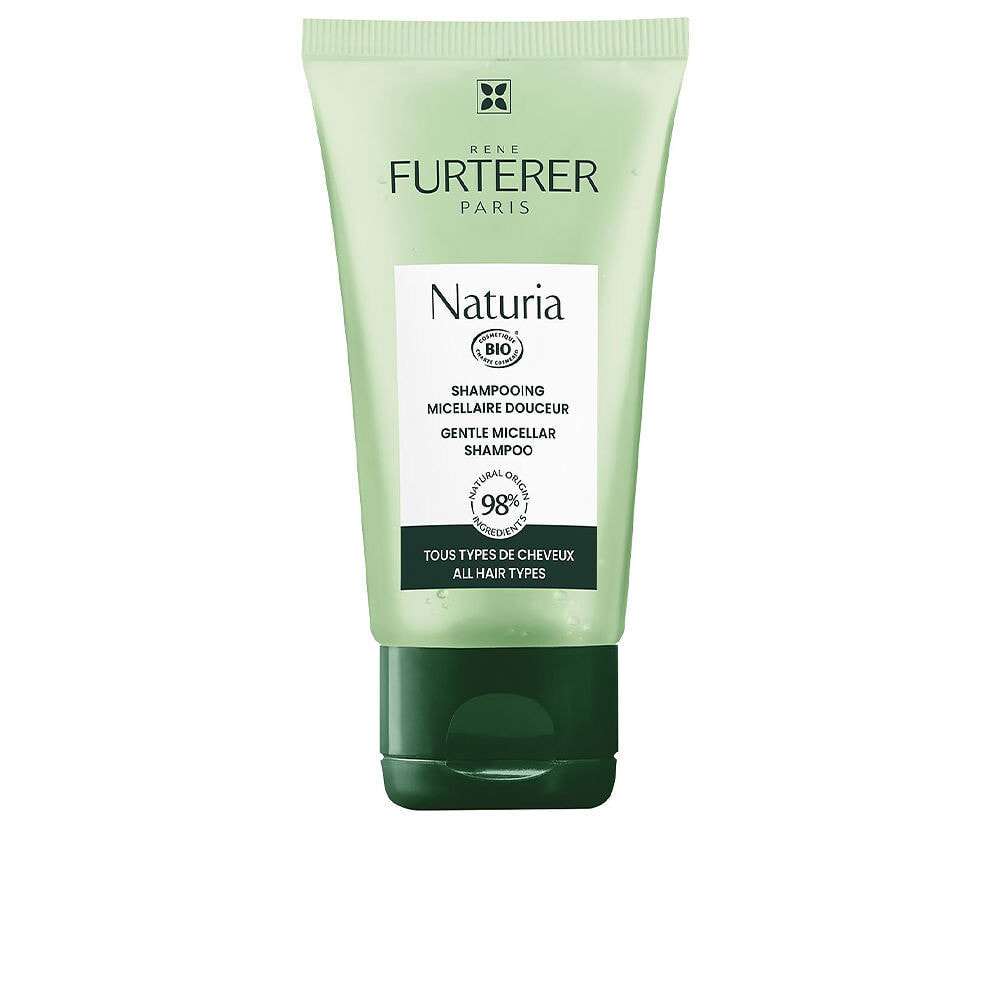 Rene Furterer Naturia Micellar Shampoo Мягкий мицеллярный шампунь с касторовым маслом, для всех типов волос 400 мл