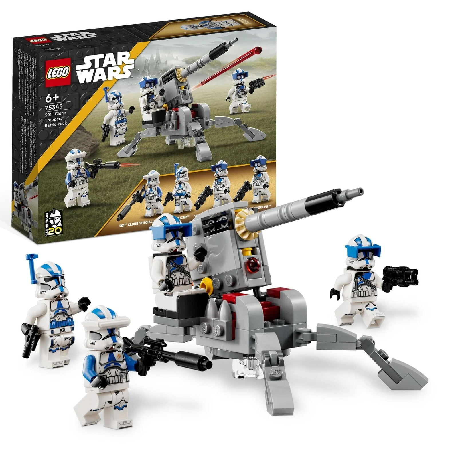 LGO SW 501st Clone Troopers Battle Pack