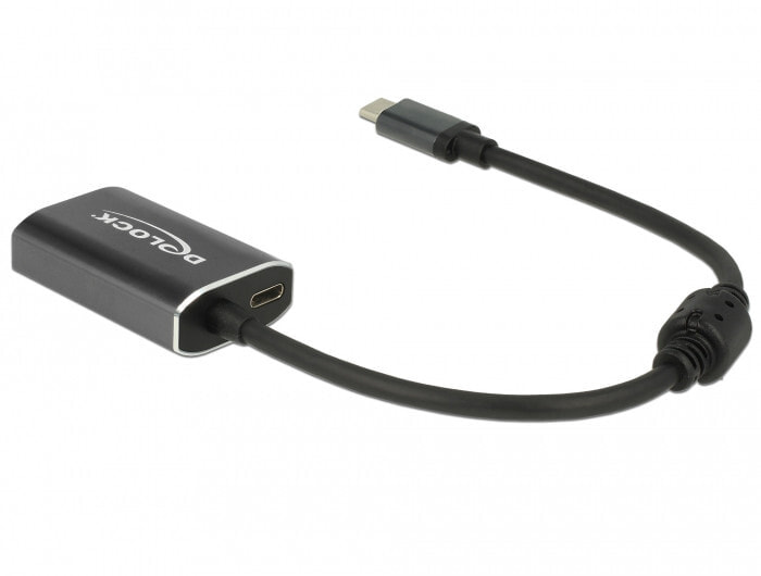 DeLOCK 62988 видео кабель адаптер 0,2 m USB Type-C HDMI Тип A (Стандарт) Серый