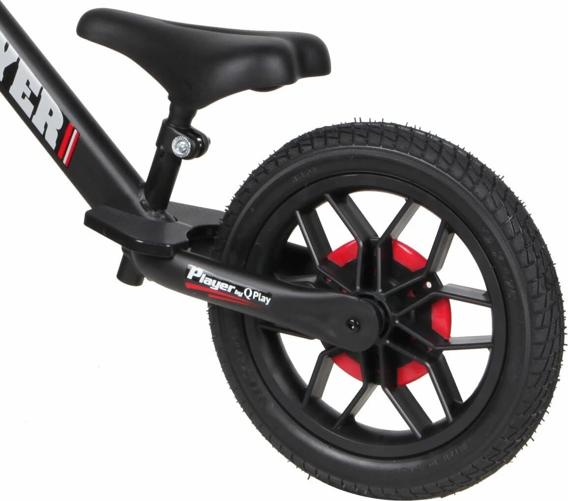 Qplay Rowerek Biegowy Player Czerwony