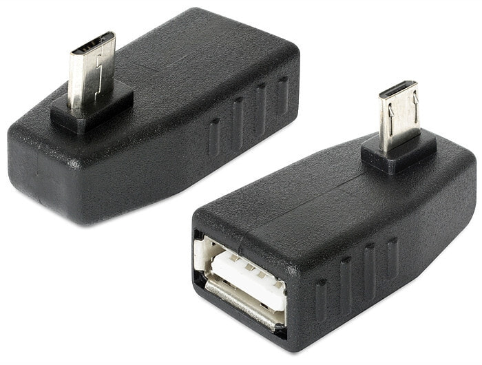 DeLOCK 65473 кабельный разъем/переходник micro USB USB 2.0 Черный