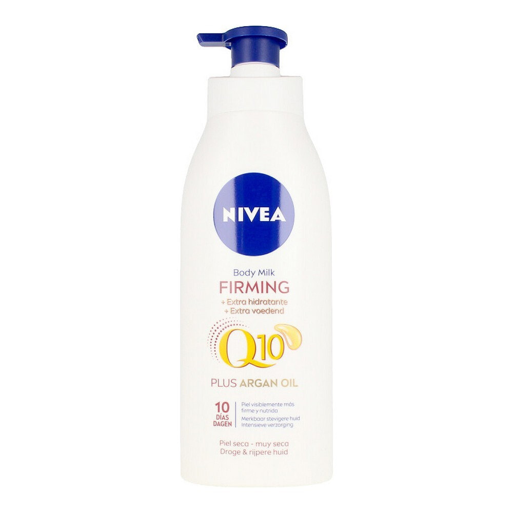 Укрепляющее молочко для тела Q10 Plus Nivea Аргановое масло (400 ml)