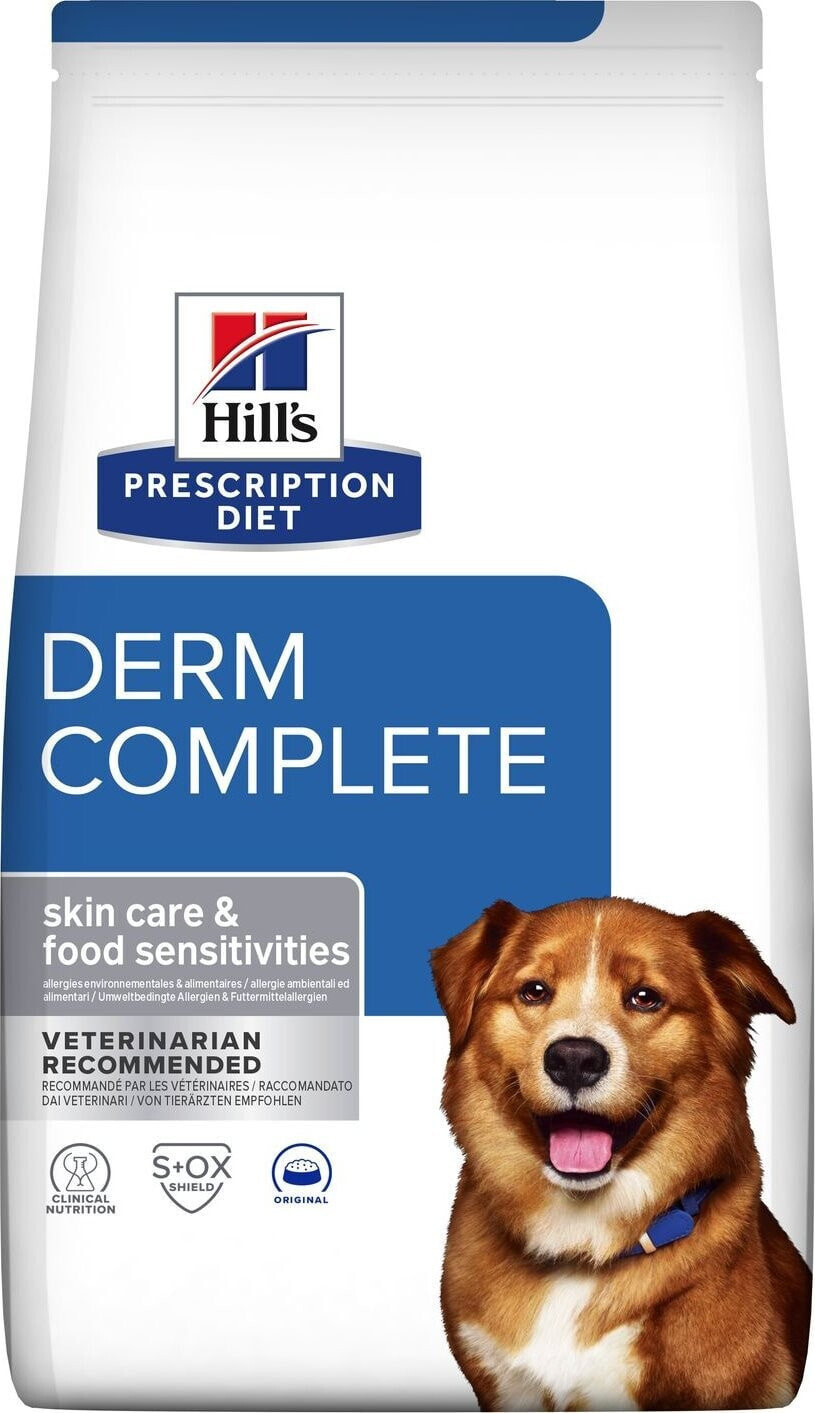 Hills Hill's PD derm complete, skin care & food sensitivities, original, dla psa 1.5 kg