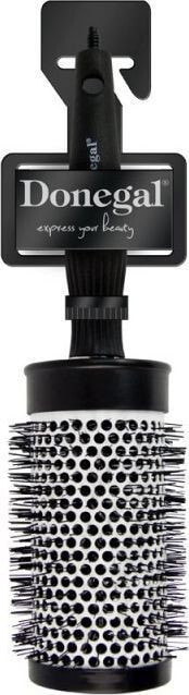 Расческа или щетка для волос Donegal DON*SZCZOTKO-LOKÓWKA (1282) ceramiczna czarna 56mm
