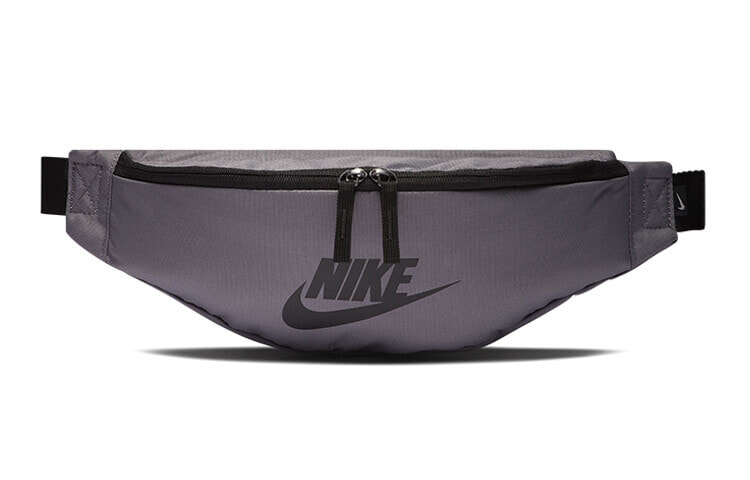 Nike 耐克 Spotswear基础Logo款 涤纶 斜挎包胸包腰包 常规 男女同款 灰色 / Nike Sportswear Logo BA5750-036