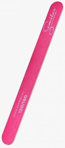 Пилка для ногтей Semilac Quality 120/180 pilnik drewniany różowy