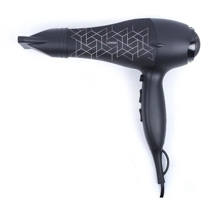 LIVOO DOS170 styling set hair dryer and smooth iron - hair dryer 2 speeds, 3 temperatures - ceramic plates smooth iron 230 C