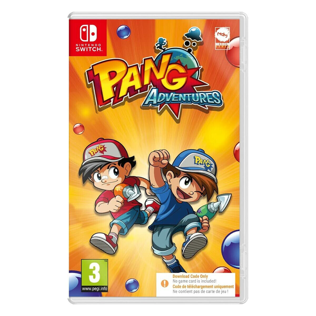 Video game for Switch Meridiem Games Pang Adventures Download code