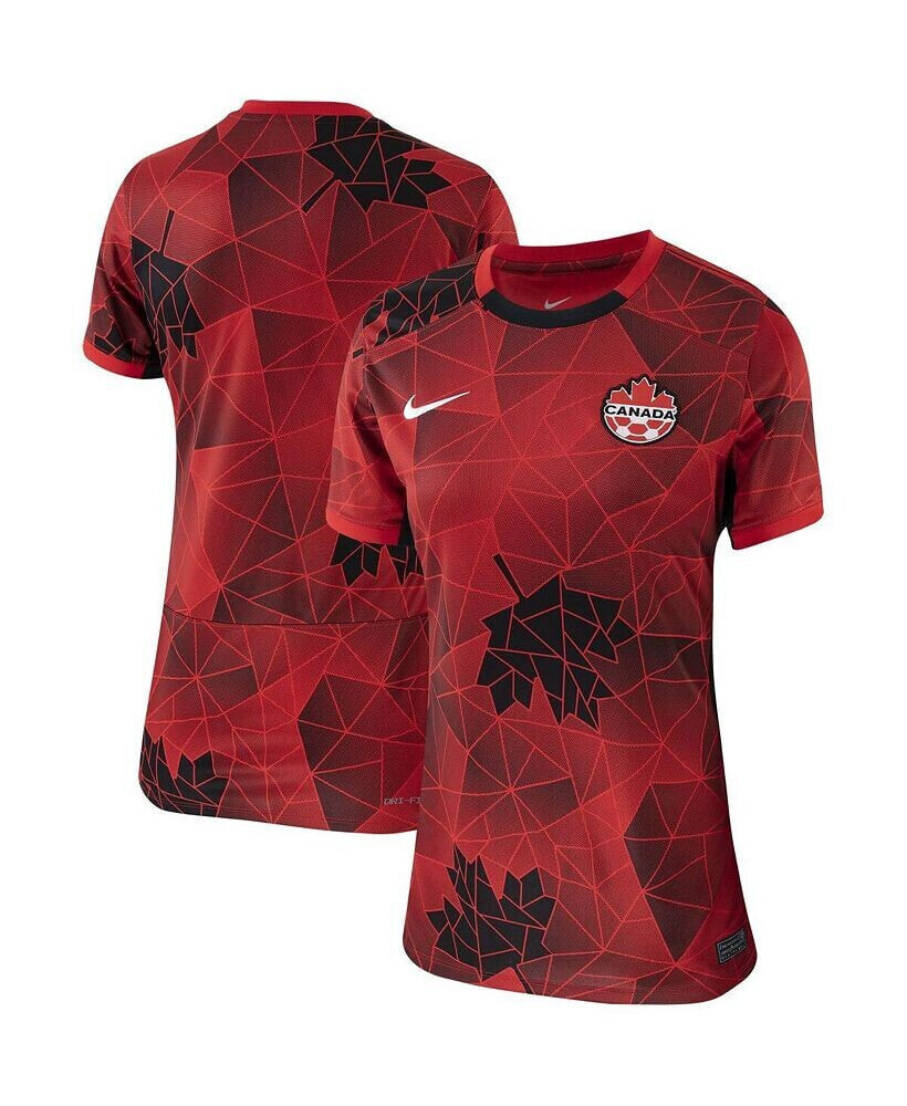 Nike women's Red Canada Women's National Team 2023 Home Replica Jersey