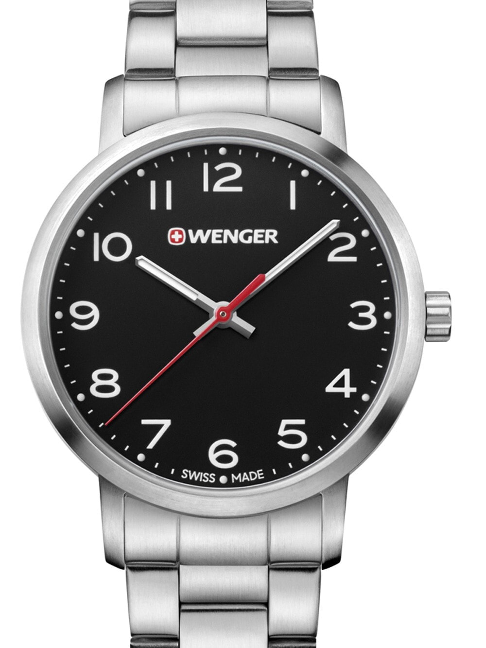 Женские наручные кварцевые часы Wenger ремешок из нержавеющей стали. Водонепроницаемость-10 АТМ. Защитное от царапин минеральное стекло с сапфировым покрытием.