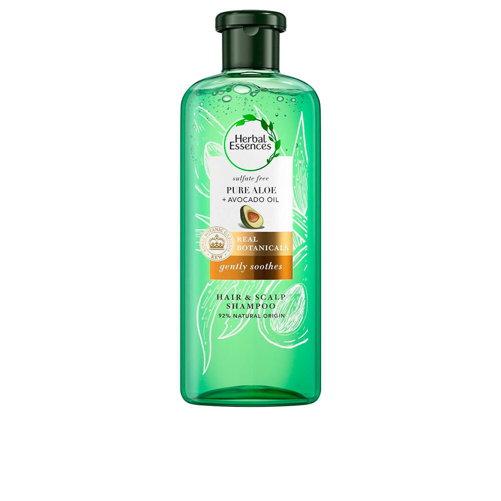 Herbal Essences Organic Pure Aloe and Avocado Oil Shampoo Мягкий бессульфатный шампунь с маслами алоэ вера и авокадо 380 мл