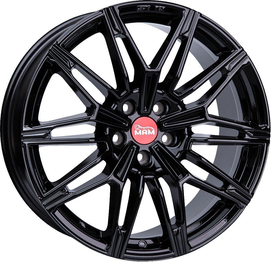 Колесный диск литой MAM B3 black painted 8.5x19 ET35 - LK5/120 ML72.6