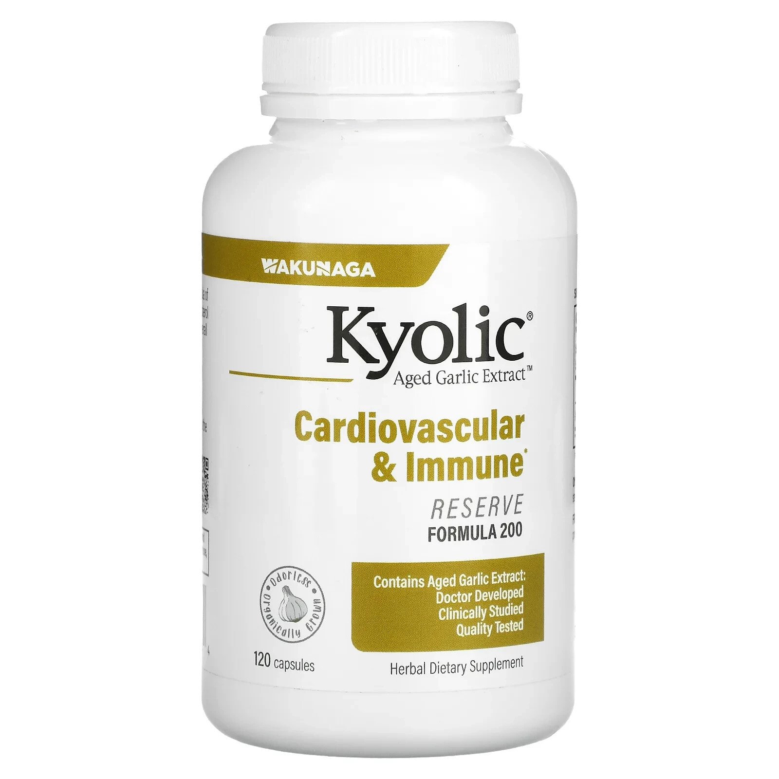 Kyolic, Aged Garlic Extract, Reserve, 60 Capsules