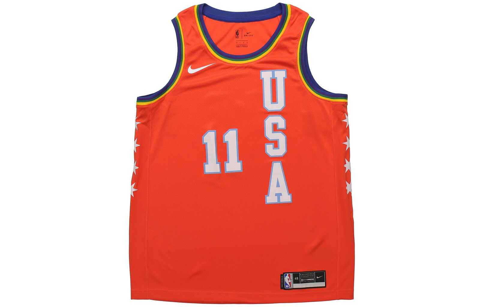 Nike NBA Trae Young All-Star Swingman Jersey SW球迷版 芝加哥 特雷杨11号 透气篮球背心 男款 橙色 / Майка Nike NBA Trae Young All-Star Swingman Jersey SW 2020 11 CU8606-801