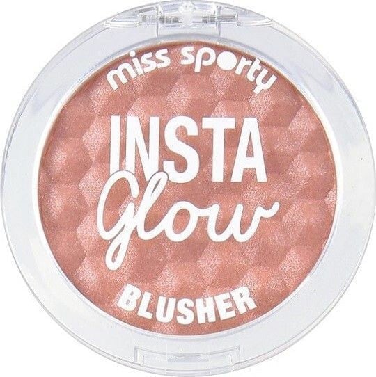 Miss Sporty Insta Glow Blusher Roz do policzkow 001 Luminous Beige Компактные сияющие румяна ( бежевый) 5 г