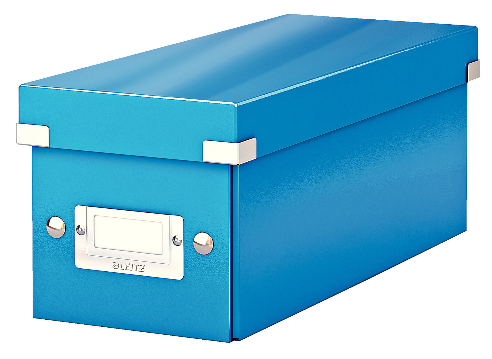 Leitz 60410036 коробка для хранения оптических дисков Синий Картон
