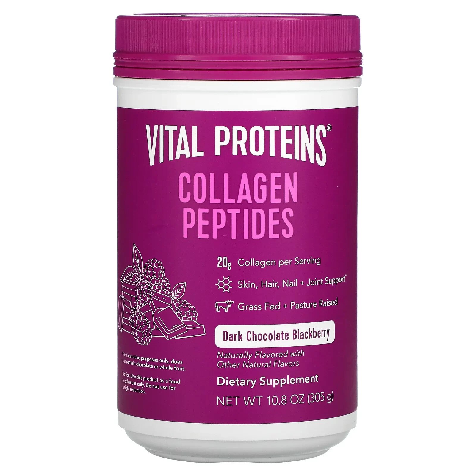 Vital Proteins, пептиды коллагена, ваниль и кокос, 305 г (10,8 унции) (Товар снят с продажи) 