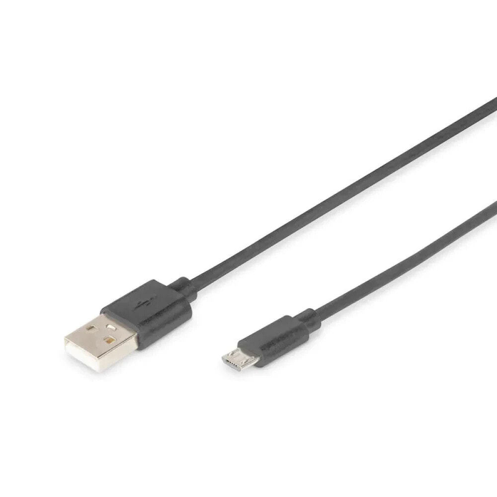 DIGITUS 900445374 1 m USB-A To Micro USB Cable