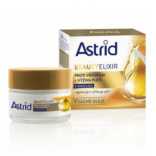 Astrid Beauty Elixir Питательный ночной крем против морщин 50 мл