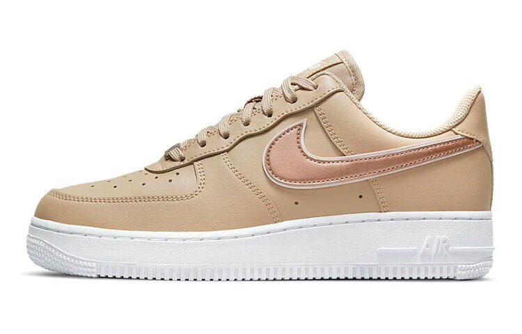 Nike Air Force 1 Low 07 Essential Hemp 防滑耐磨 低帮 板鞋 GS 玫瑰金 / Кроссовки Nike Air Force 1 Low 07 Essential Hemp GS DD1523-200