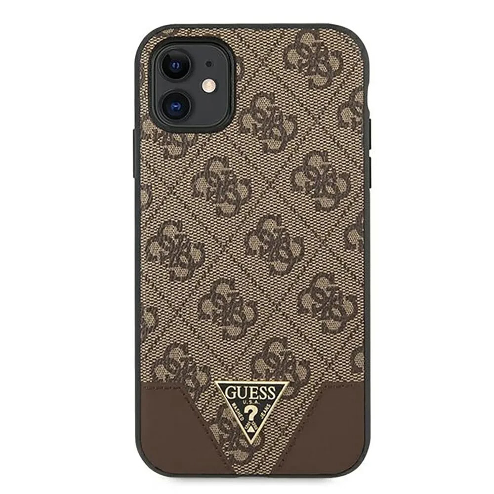 GUESS Guhcn61Pu4Ghbr iPhone 11 6.1XR 6.1 4G Triangle Collection phone case