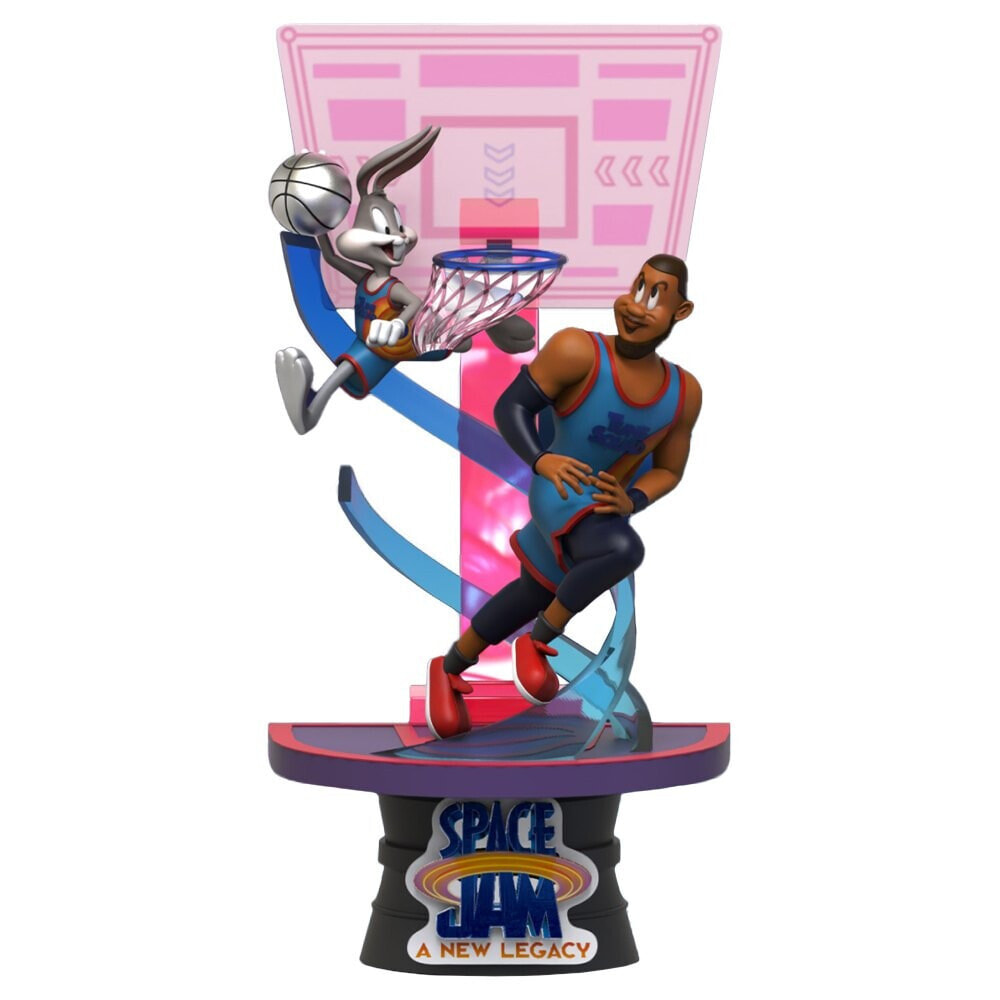 BEAST KINGDOM Space Jam 2 Bugs Bunny Y Lebron James Diorama Dstage Figure