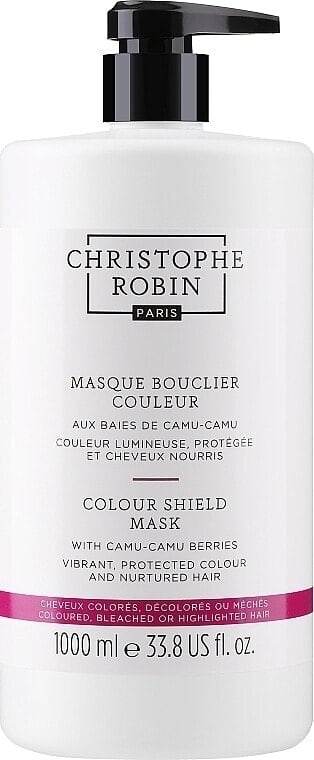 Maske für coloriertes und gesträhntes Haar - Christophe Robin Color Shield Mask With Camu-Camu Berries