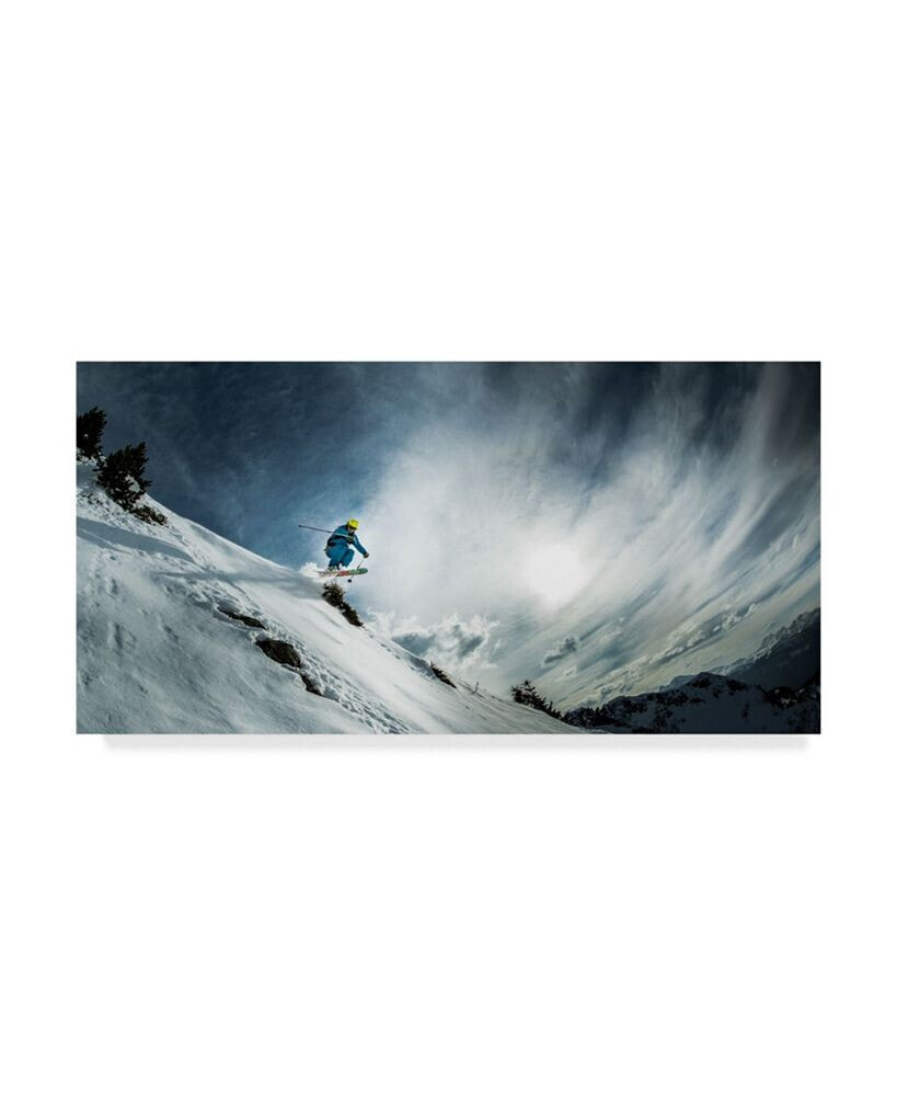 Trademark Global eric Verbiest 'Ski Jump' Canvas Art - 19