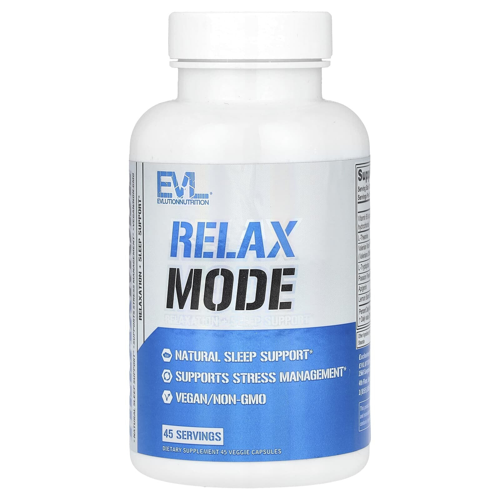 RelaxMode, 45 Veggie Capsules