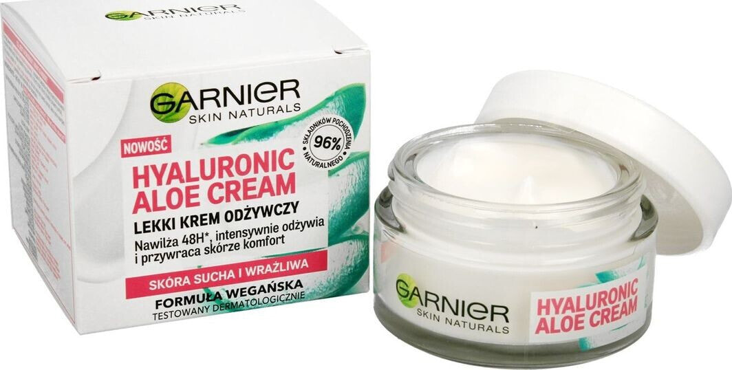 Garnier Krem do twarzy Skin Naturals Hyaluronic Aloe odżywczy 50ml