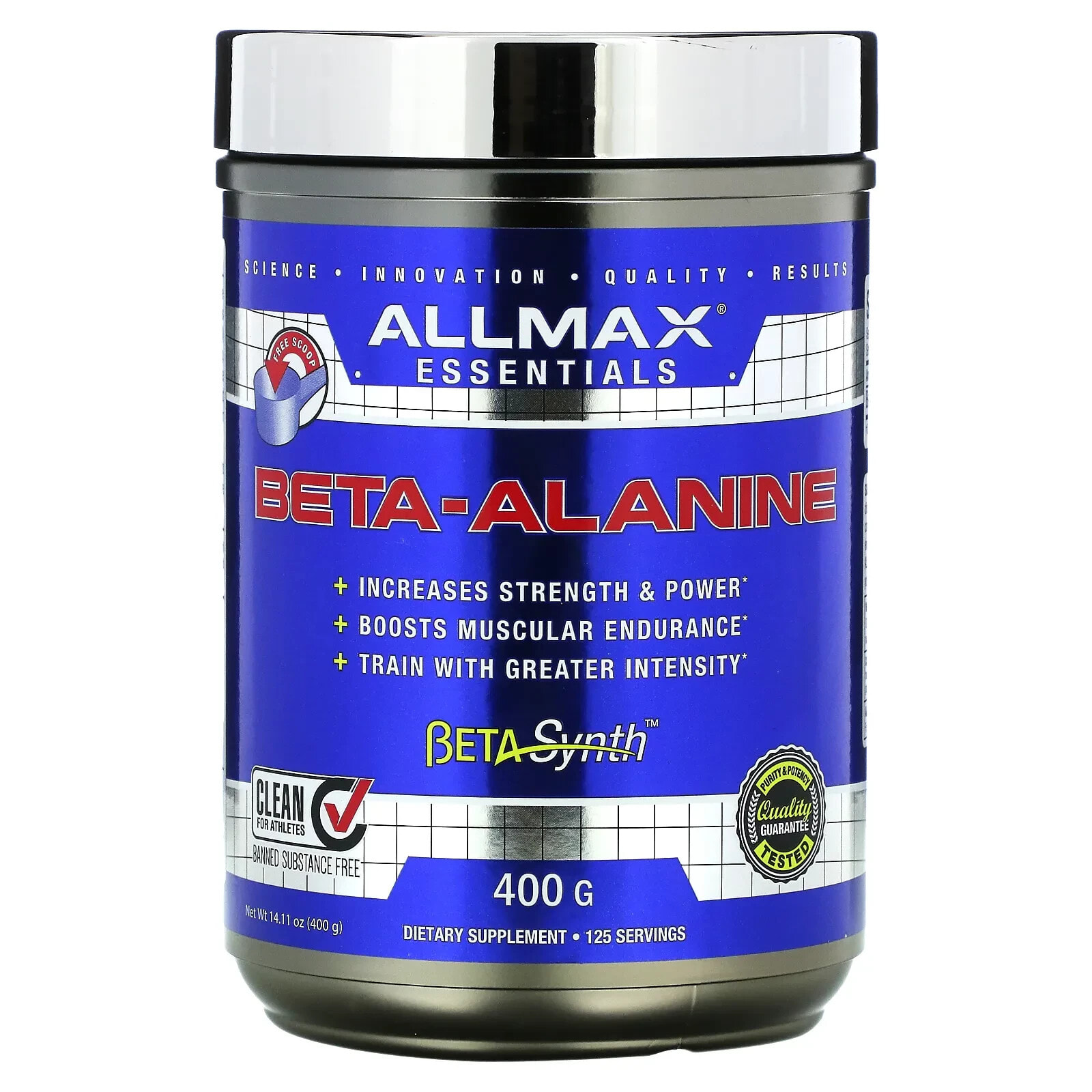 Beta-Alanine, 14.11 oz (400 g)