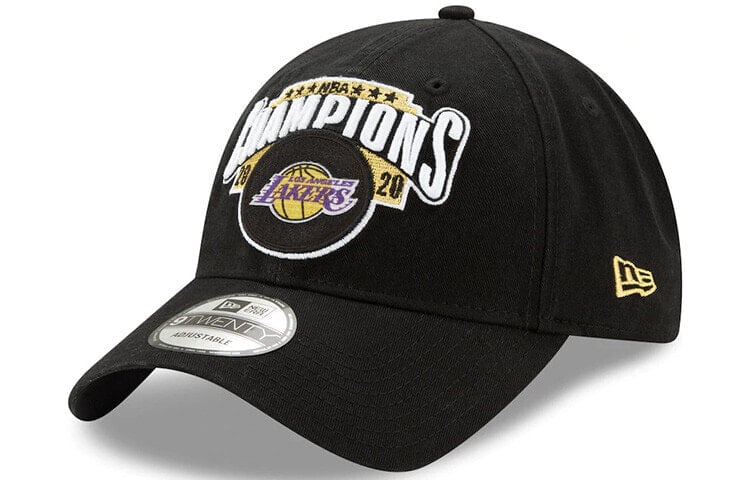 New Era 洛杉矶湖人队 NBA总决赛冠军 帽子 黑色 / Кепка New Era NBA 12654757