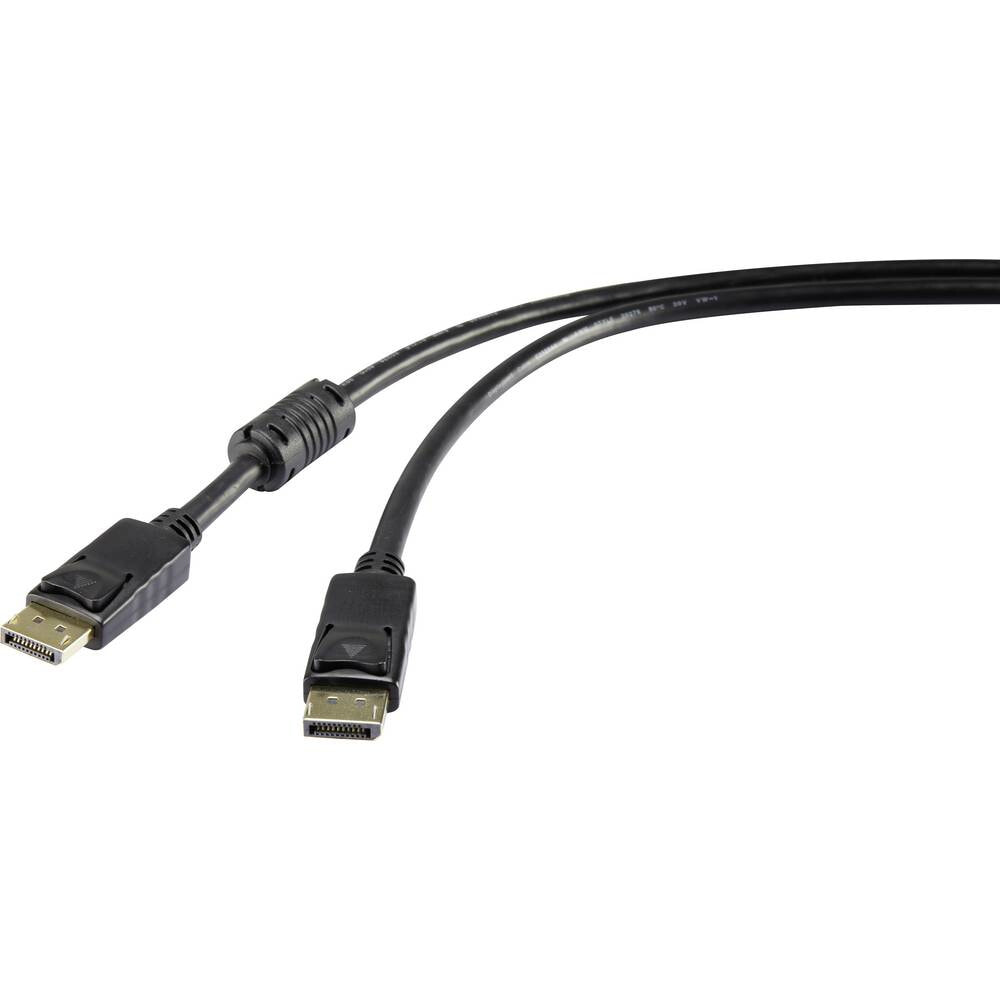 RF-4229022 - 0.5 m - DisplayPort - DisplayPort - Male - Male - 3840 x 2160 pixels