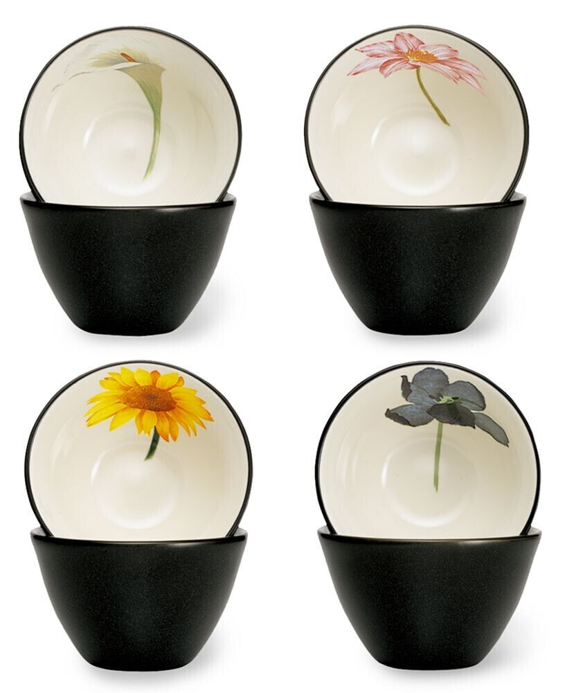 Colorwave Floral Set of 4 Mini Bowls