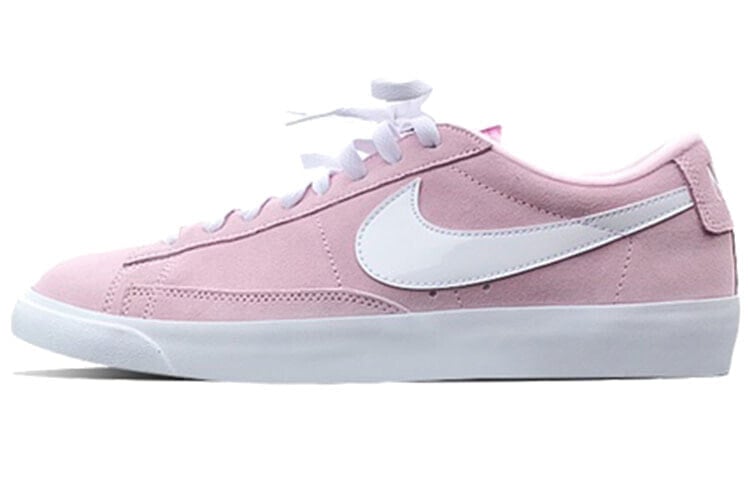 Nike Blazer Low 低帮 板鞋 男款 粉白 / Кроссовки Nike Blazer Low BQ6813-600