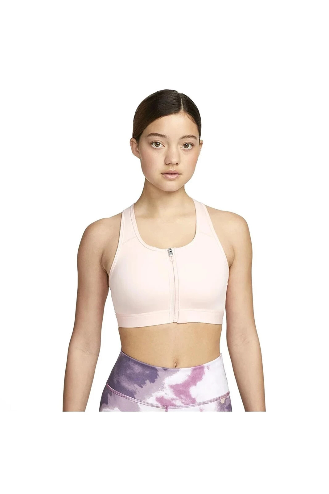 W Nk Df Swsh Zip Front Bra Kadın Antrenman Sporcu Sütyeni Dd1205-611