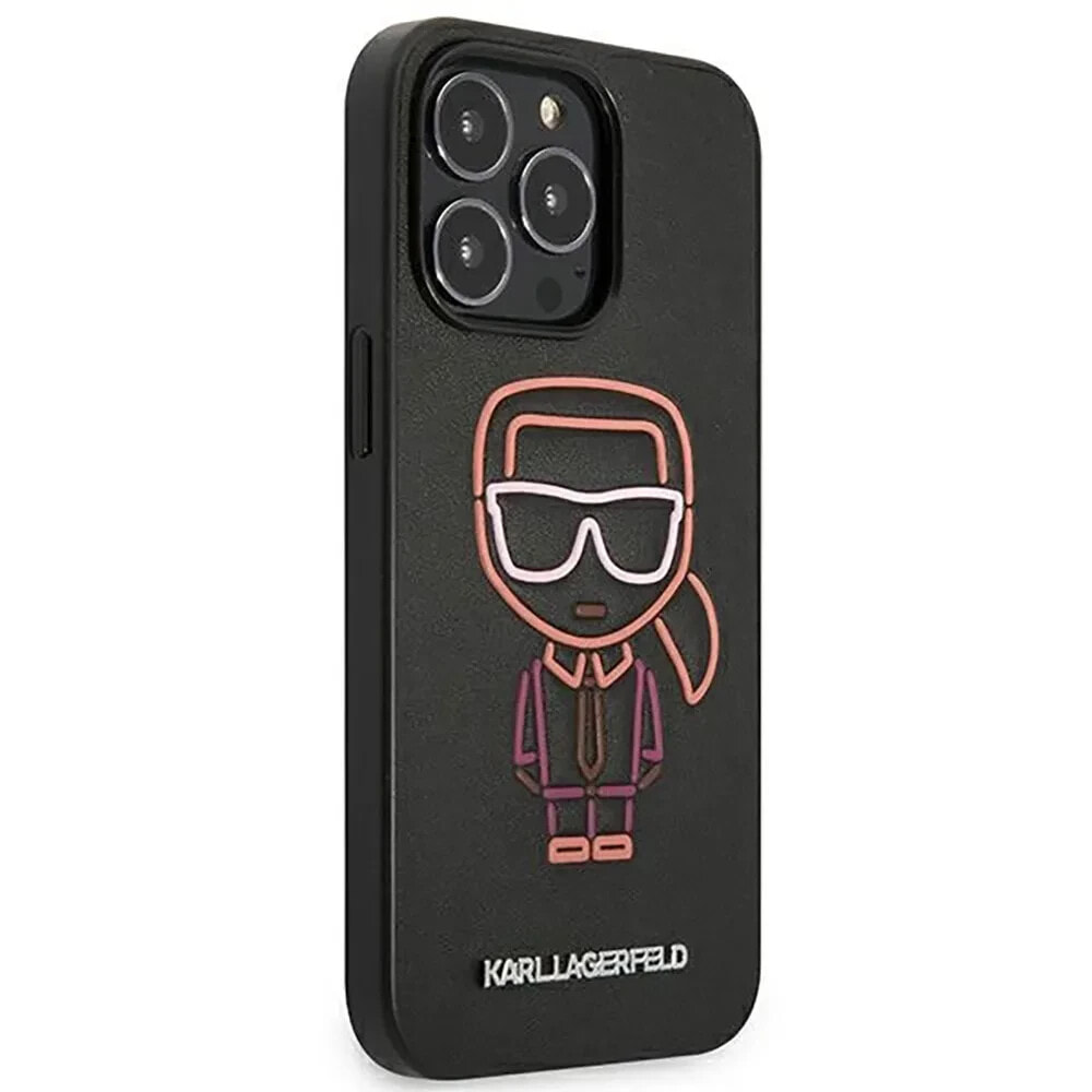 KARL LAGERFELD Klhcp13Xtuok iPhone 13 Pro Max 6.7 Karl Ikonik Outline phone case