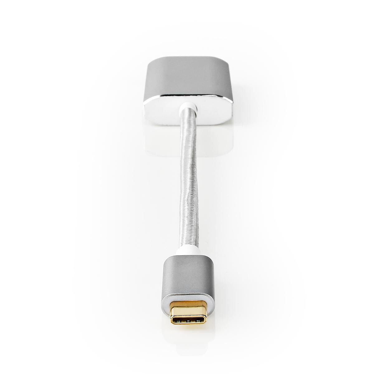 Nedis CCTB64680AL02 - USB 3.2 Gen 1 (3.1 Gen 1) - USB Type-C - HDMI output