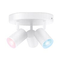 WIZCONNECTED WiZ IMAGEO 3x adjustable spotlight Round Plate - Smart lighting spot - White - LED - Non-changeable bulb(s) - 2200 K - 6500 K