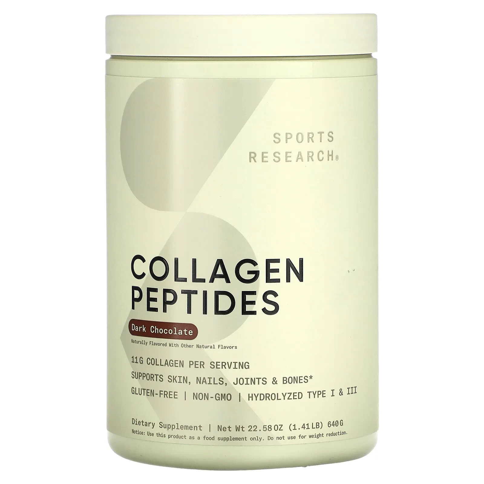 Collagen Peptides, Matcha, 10.2 oz (288 g)