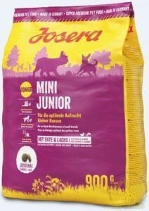 Сухой корм для собак Josera, Mini Junior, для щенков мелких пород, с уткой 0.9 кг