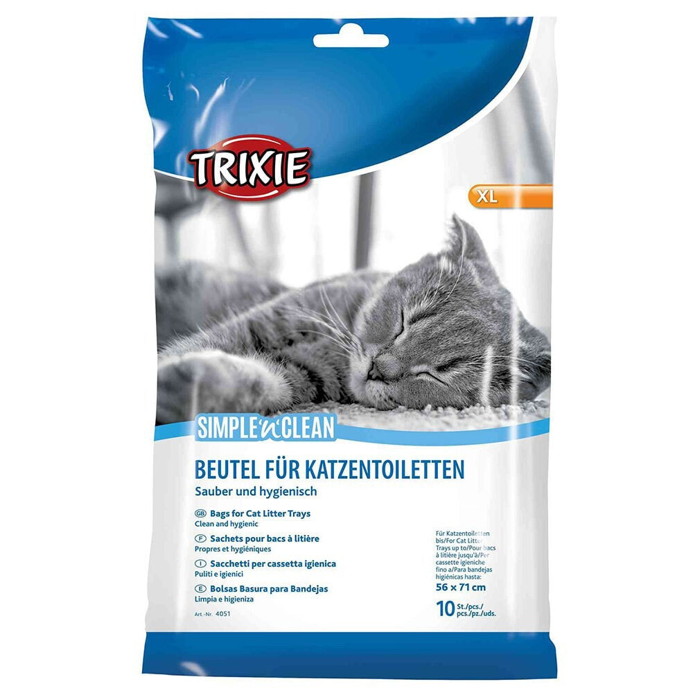 TRIXIE Simple N Clean Bags For Cat Litter Trays 10 Units