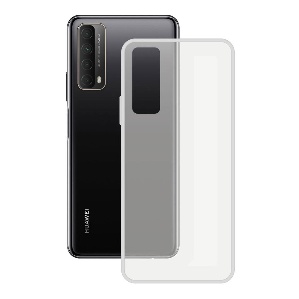 CONTACT Huawei P Smart 2021 Silicone Cover Contact Цвет: Clear / Black  купить от 741 рублей в интернет-магазине ShopoTam, электроника Contact