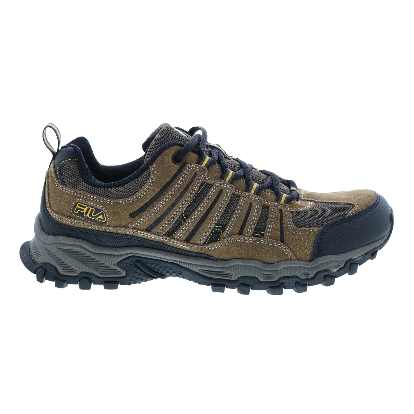 Fila Travail 2 1JM00846-903 Mens Brown Leather Athletic Hiking Shoes