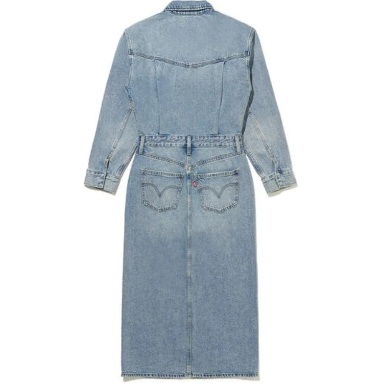 Levis Long-Sleeved Dresses Women's Indigo