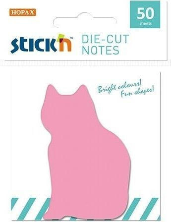 Self-adhesive stickn notebook Cat